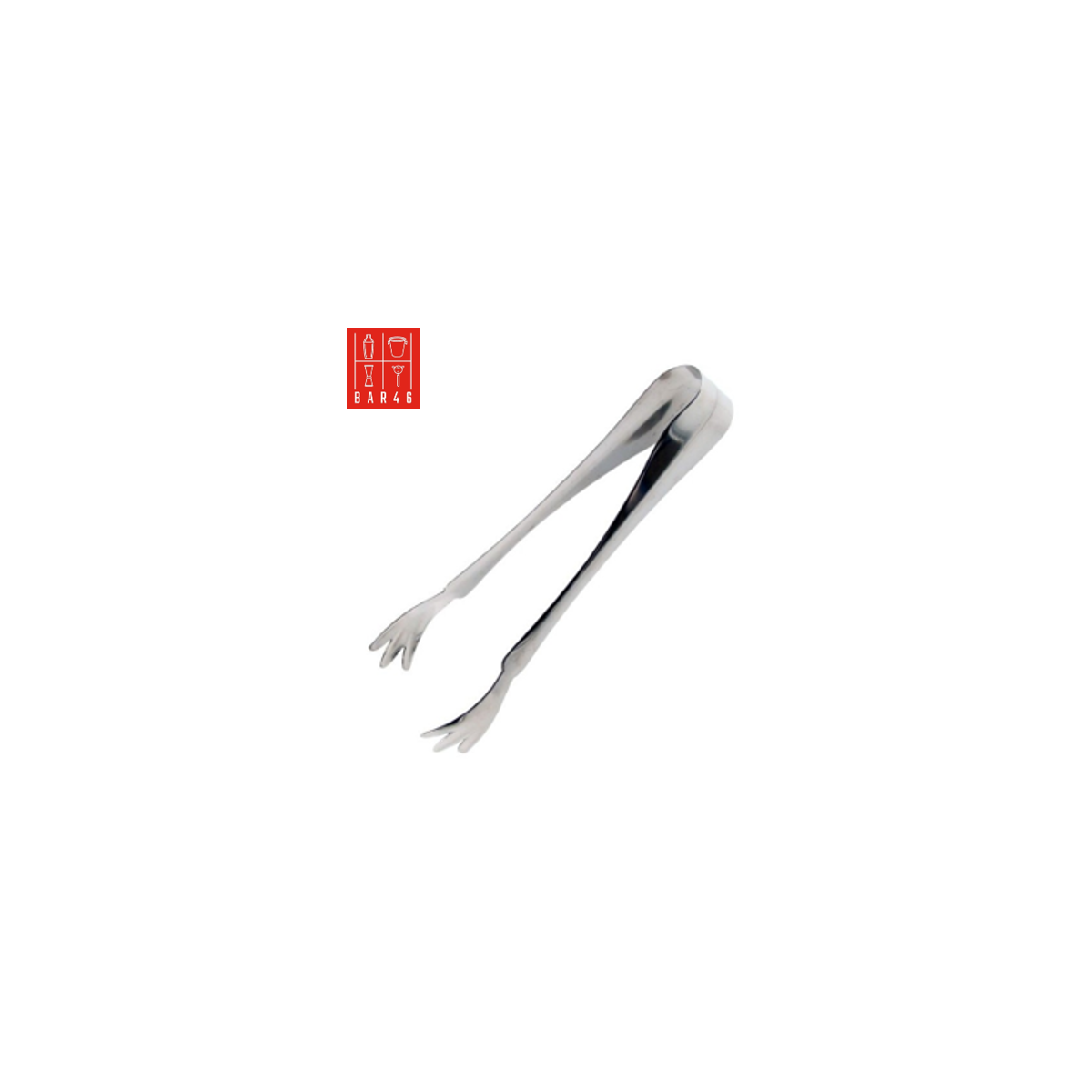 Bar46 Café de Paris Ice Tong Claw – 16cm Stainless Steel Bar Tool