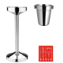 Set Riviera Stand + Wine Bucket with Knobs (Stainless Steel, 4 L) Bar46 Brand