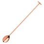 Café de Paris, Gold Platted Bar Spoon with Muddler, (16"/40cm)