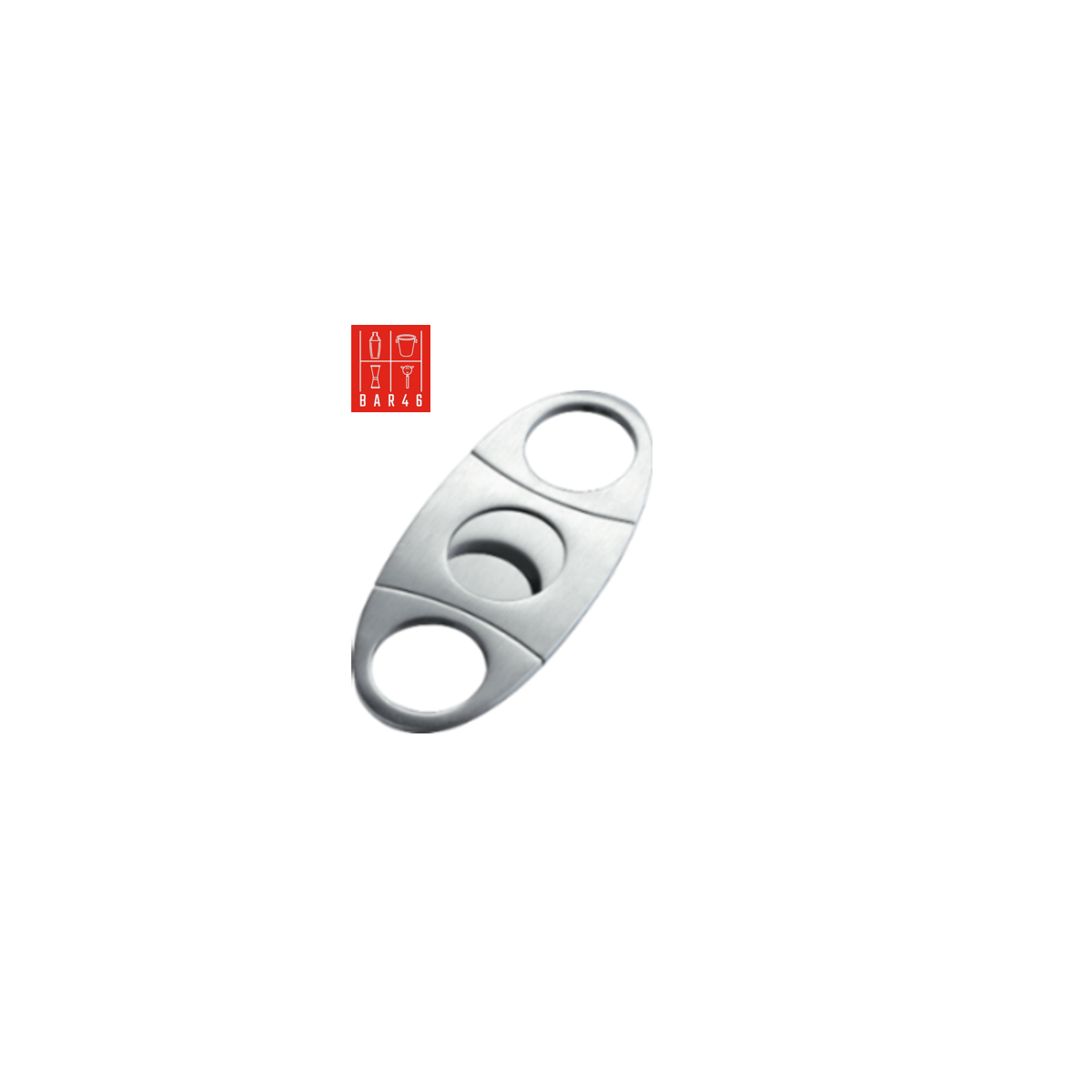 Stainless Steel Double Blade Cigar Cutter | Bar46 Brand