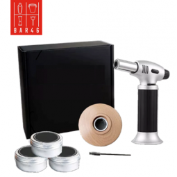 Cocktail Smoking Kit with Torch – 4 Wood Chip Flavours