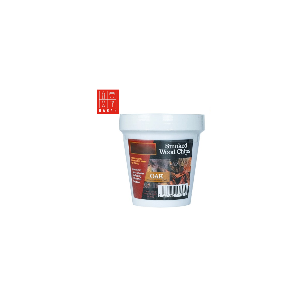 Bar46 Brand Oak Wood Smoking Chips 80g for Hand Smoke Guns