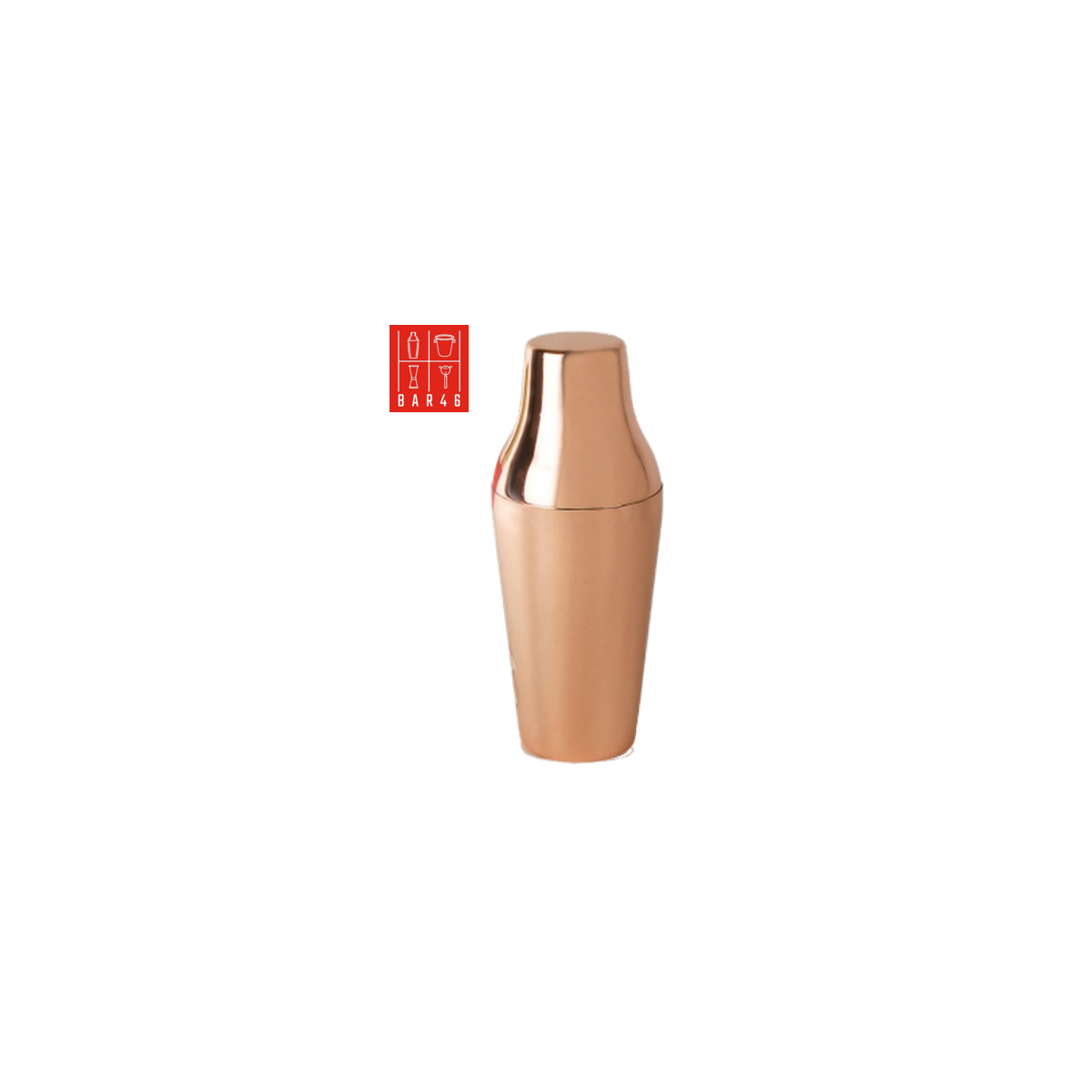 Polished Parisian Copper Cocktail Shaker 600ml – Bar46 Brand
