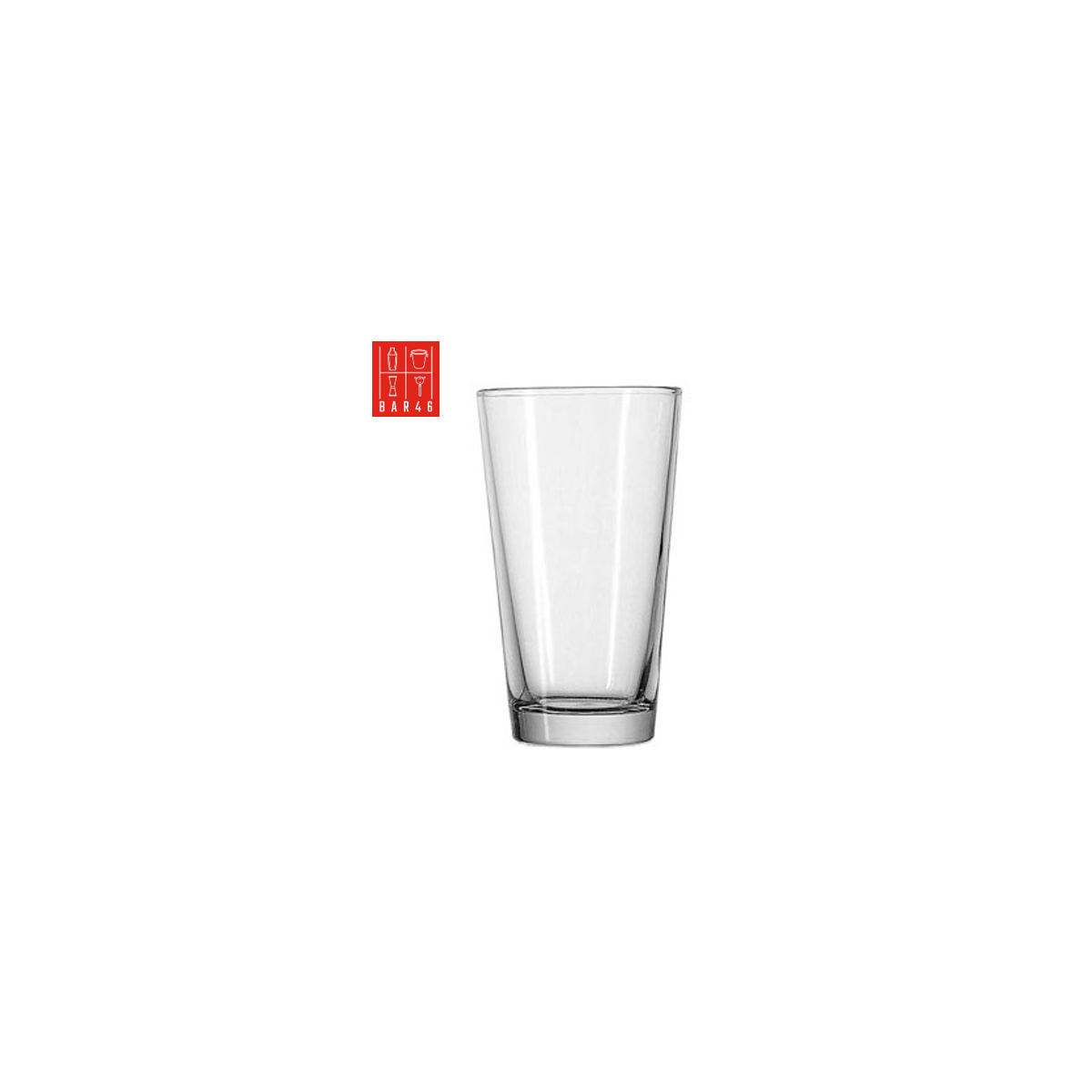 Boston Shaker Glass 500ml – Bistro de Paris Collection | Bar46 Brand