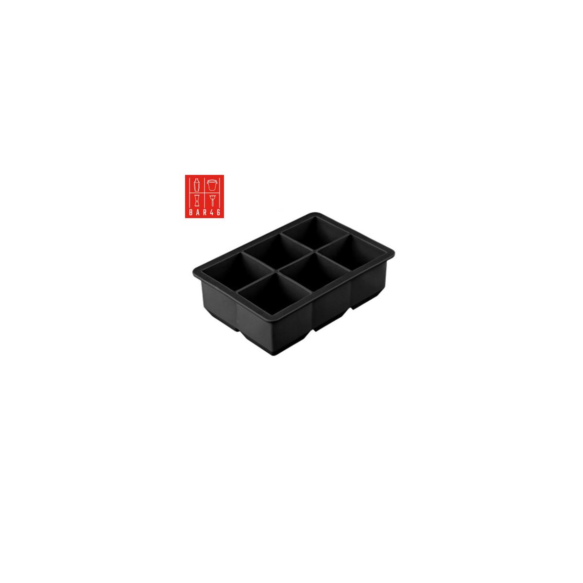 6-Section Silicone Ice Cube Mould – Barware by Bar46
