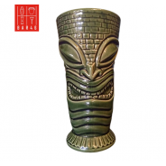 Kui Kavali Ceramic Tiki Mug 550ml – Tribal Tiki Drinkware | Bar46 Brand