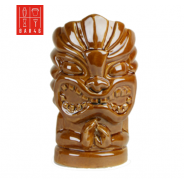 Kava Kava Ceramic Tiki Mug 850ml – XL Tribal Mug | Bar46 Brand