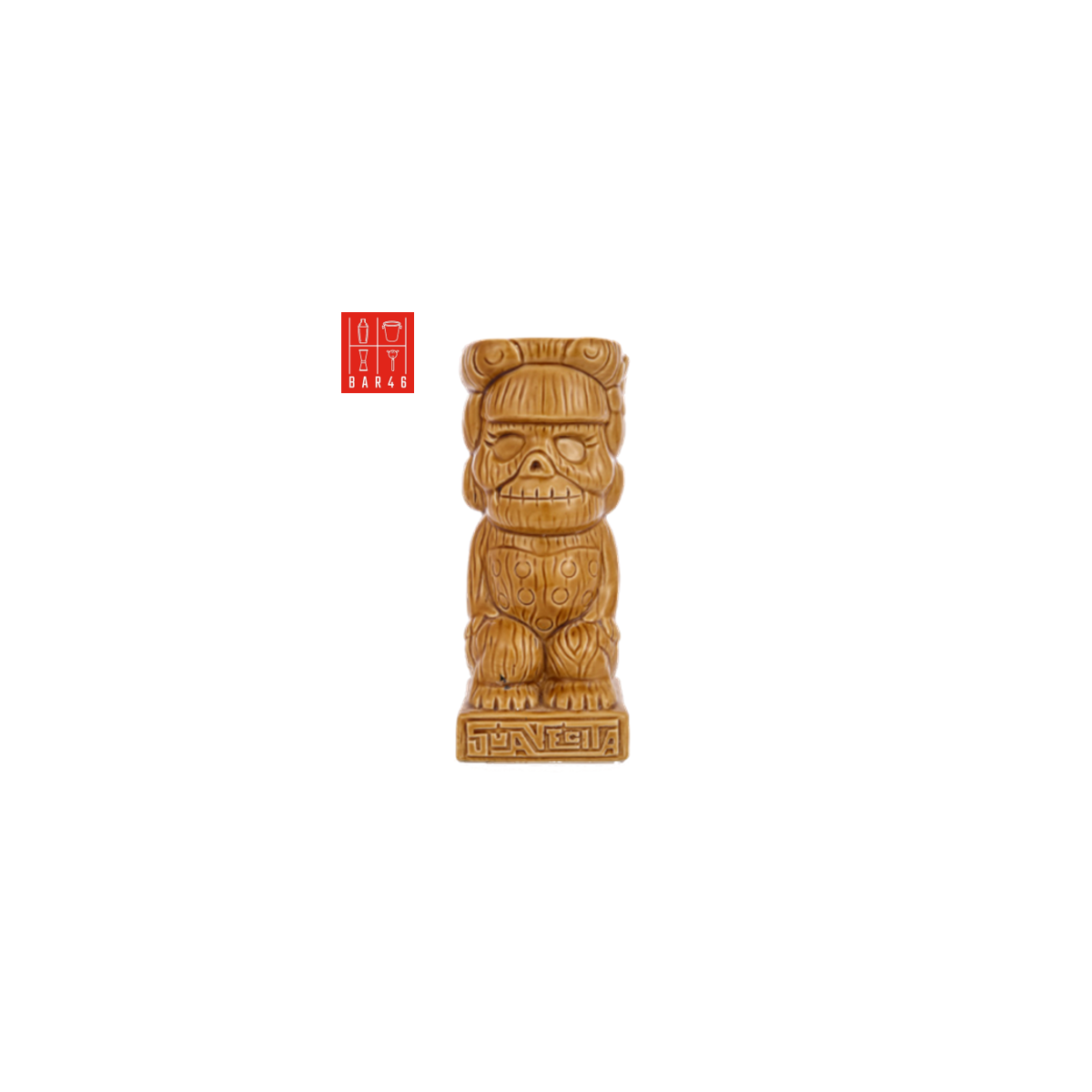 Caribal King Ceramic Tiki Mug 370ml – Tribal Tiki Drinkware | Bar46 Brand