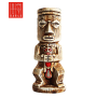 Kari Kali Ceramic Tiki Mug 450ml – Tropical Cocktail Mug | Bar46 Brand