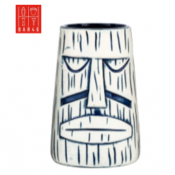 Kalui Face Ceramic Tiki Mug 550ml – Tribal Tiki Mug | Bar46 Brand