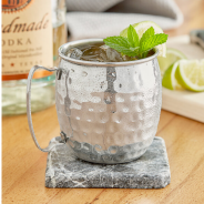 Hammered Steel Moscow Mule Mug 450ml | Bar46 Brand Cocktail Cup