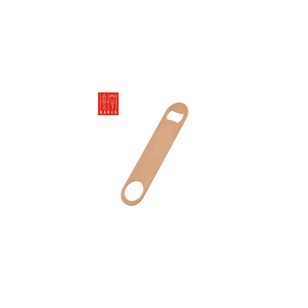 Copper-Plated Bar Blade Bottle Opener – Professional Bartender Tool | Bar46 Brand