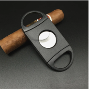 Black Double Blade Cigar Cutter – Manhattan Collection | Bar46 Brand