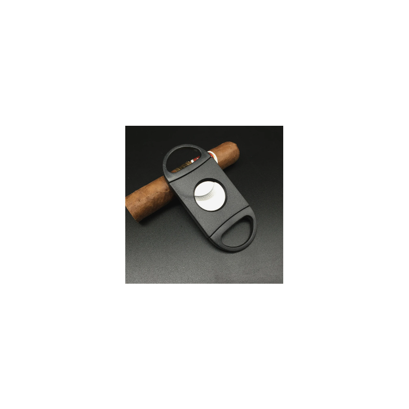 Black Double Blade Cigar Cutter – Manhattan Collection | Bar46 Brand