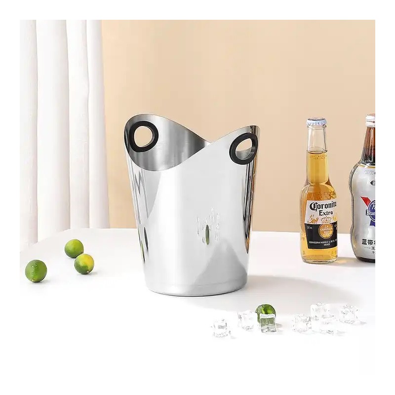 Stainless Steel Wine Bucket 4.2L – Bar46 Polished with Handles