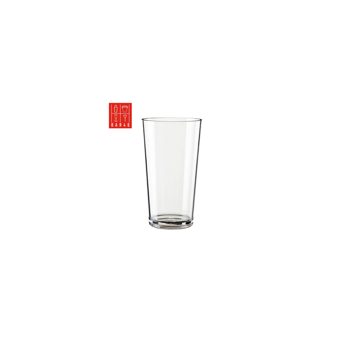 Clear Acrylic Tumbler/Mixing Glass, (15oz/45cl)