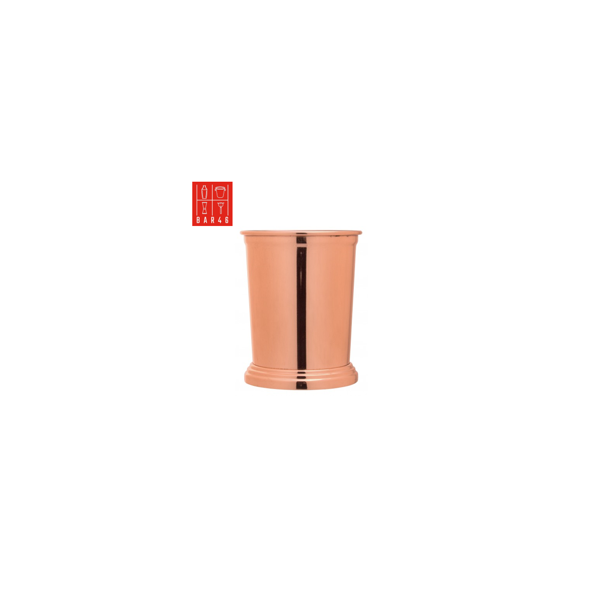 Gold Rose Plated Julep Cup 14oz | Bar46 Bar Tools Brand