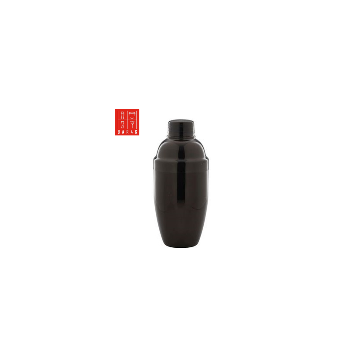 Gunmetal 3-Piece Cocktail Shaker 550ml – Bar46 Brand