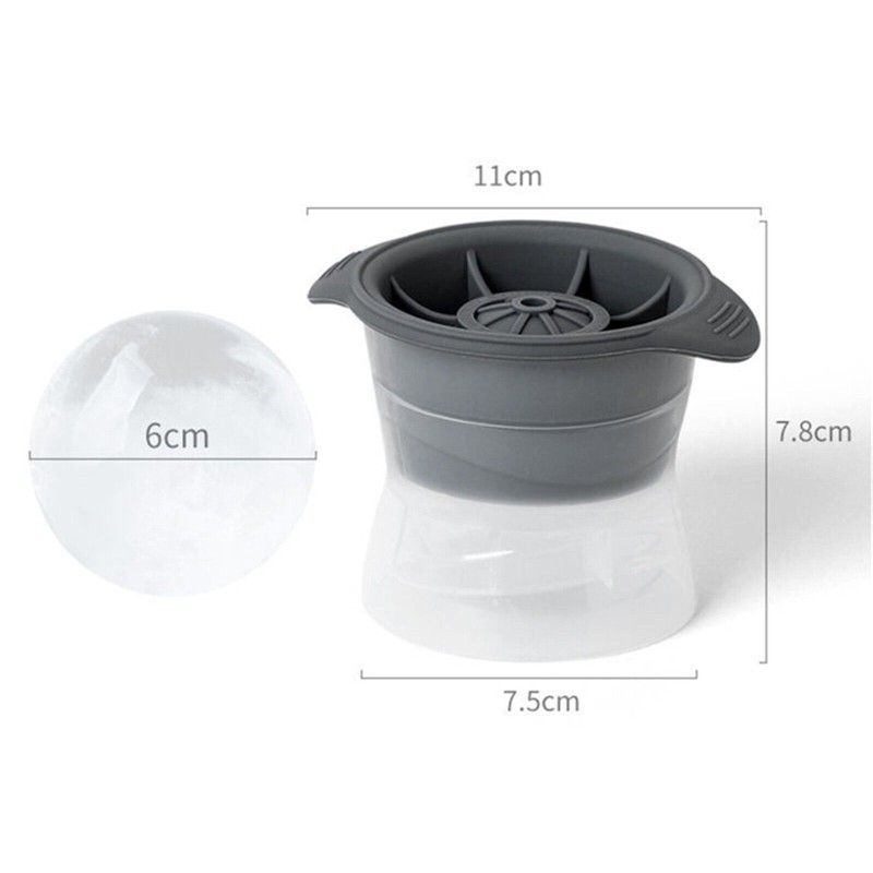 Silicone Ice Ball Mould – Perfect Round Ice by Bar46