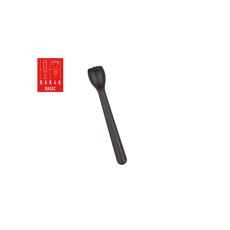 Mojito Bar Muddler with Ribbed Head – Professional Polypropylene Muddler