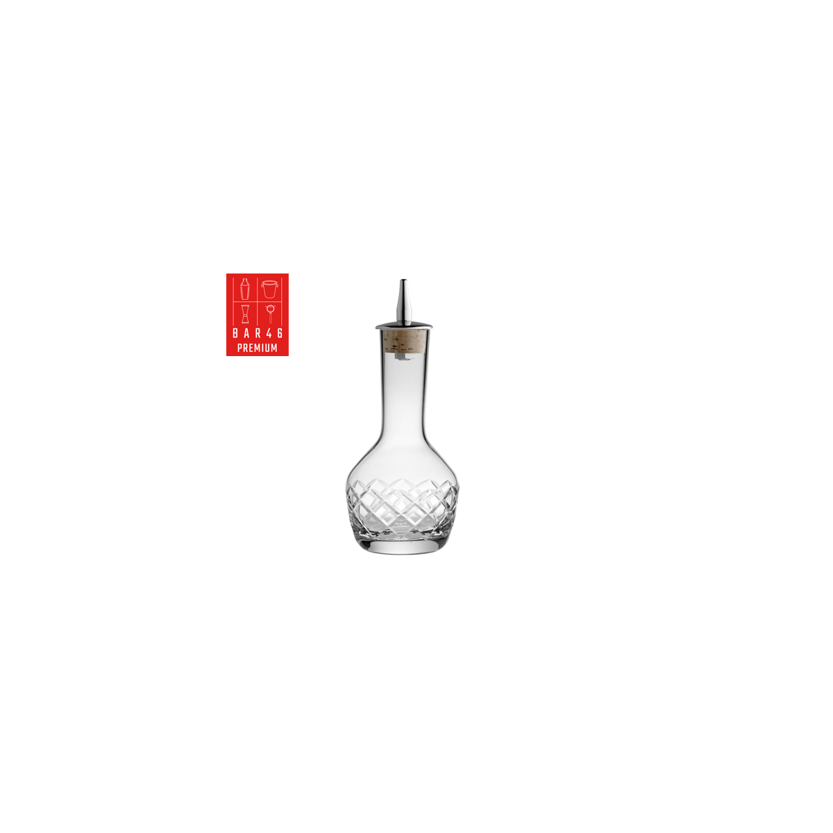 Bar46 Brand Diamond Cut Bitter Bottle 90 ml – Elegant Cocktail Dasher