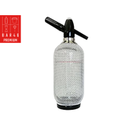 Classic Stainless Steel Mesh Soda Siphon 1L – Carbonated Water Maker | Bar46 Brand