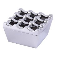 Aluminium Windproof Ashtray – Silver Metal Ashtray | Bar46 Brand