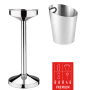 Set – Riviera Stand + One Handle Ice Bucket (4.2 L) Bar46 Brand