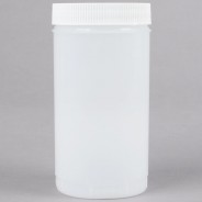 White Container with Cap 1QT | Bar46 – Bar & Restaurant Storage Tools