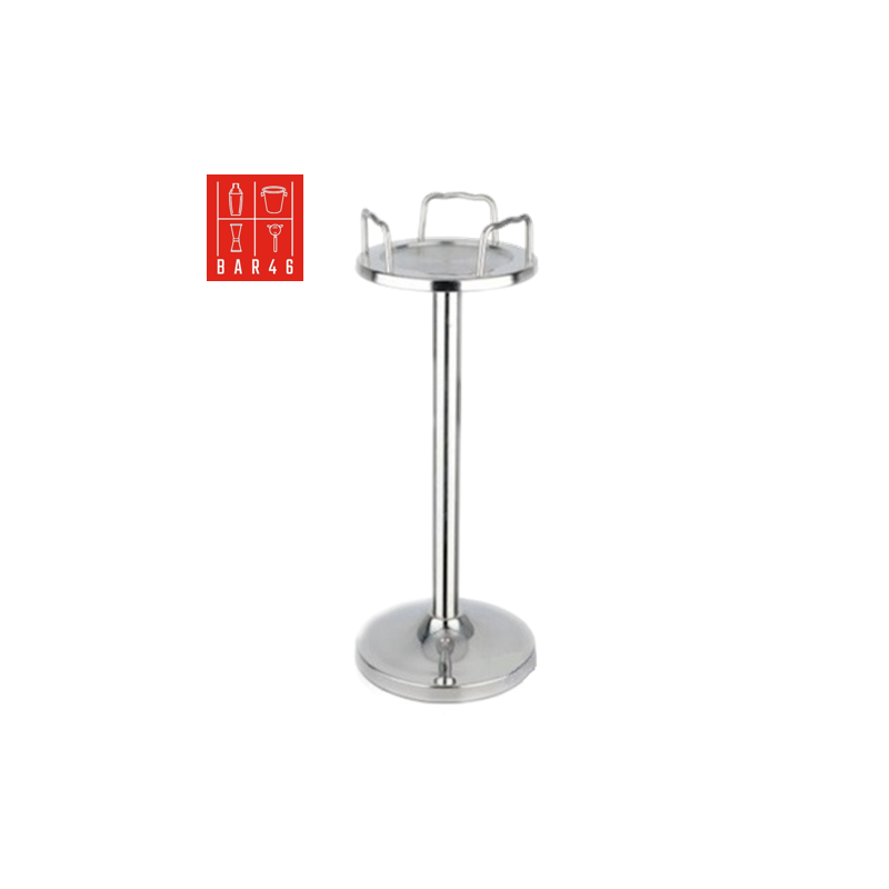 Bar46 Brand Tulip Stand + Wine Bucket Set (Stainless Steel)