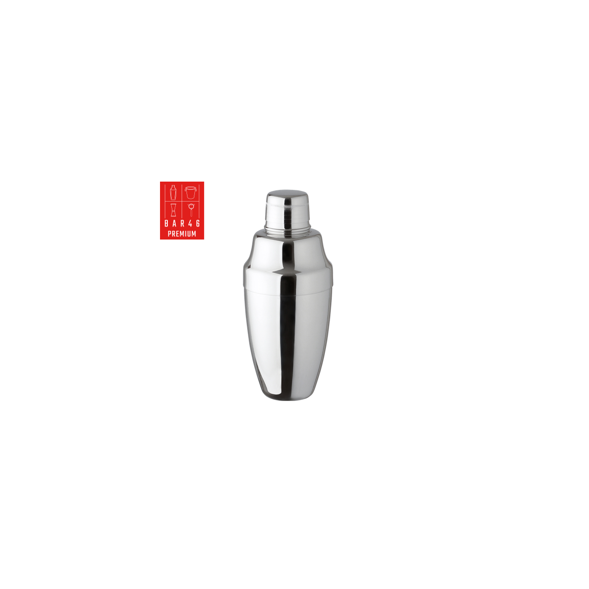 Premium Vendôme 3-Piece Martini Cocktail Shaker 500ml – Bar46 Brand