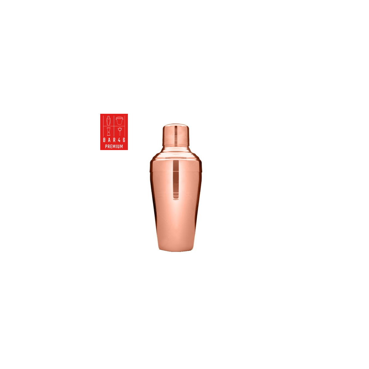 Premium Copper Martini Cocktail Shaker 510ml – Bar46 Brand