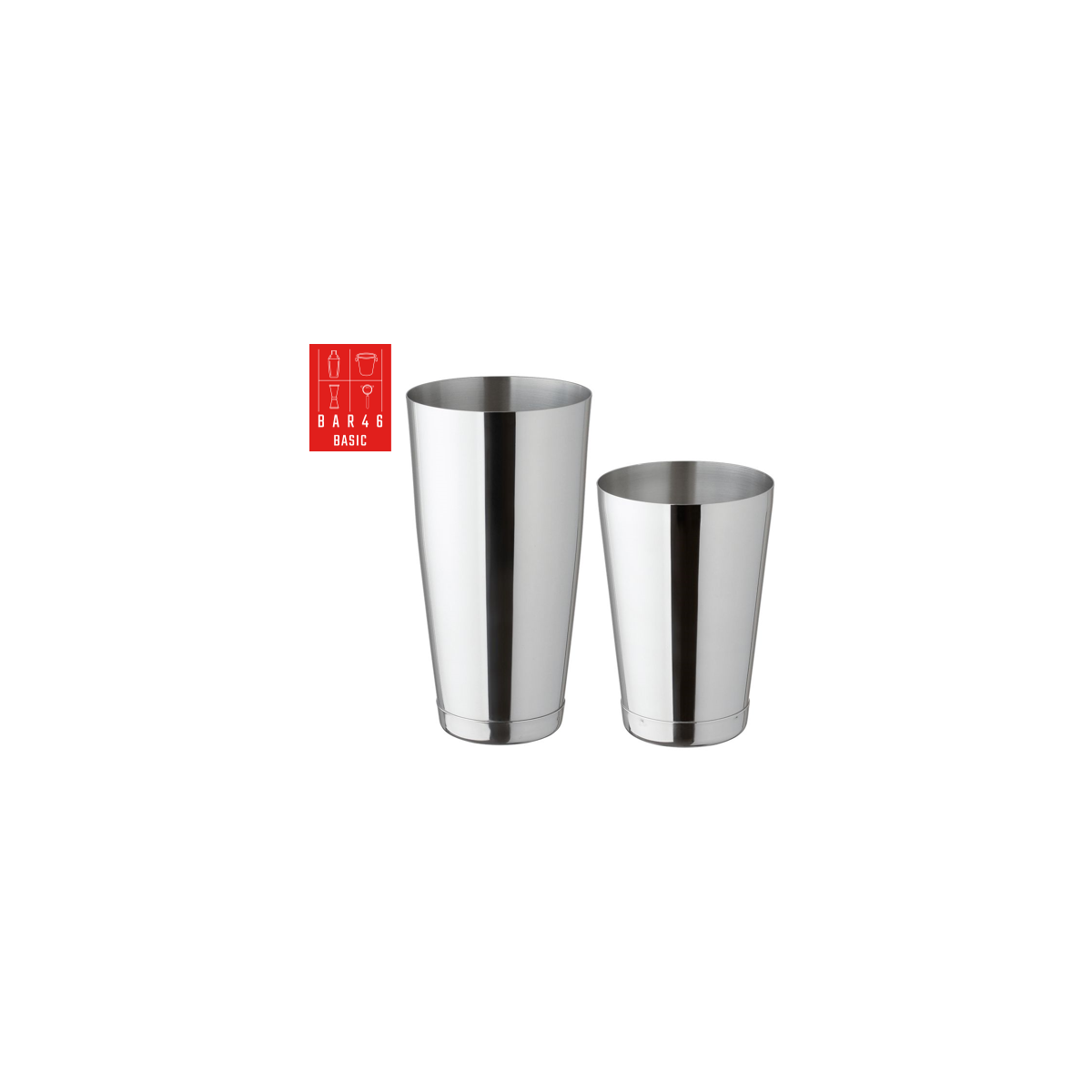 Boston Shaker Set 80cl/54cl – Stainless Steel by Bar46 Brand