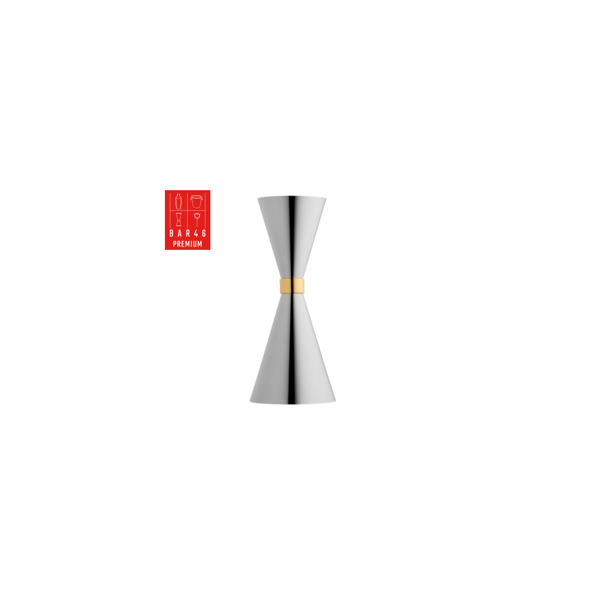 Stainless Steel Slim Jigger 30/60ml | Bar46 Vendôme Premium