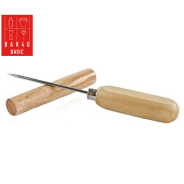 Traditional Ice Pick with Wooden Handle – 1 Point Bar Tool | Bar46 Brand