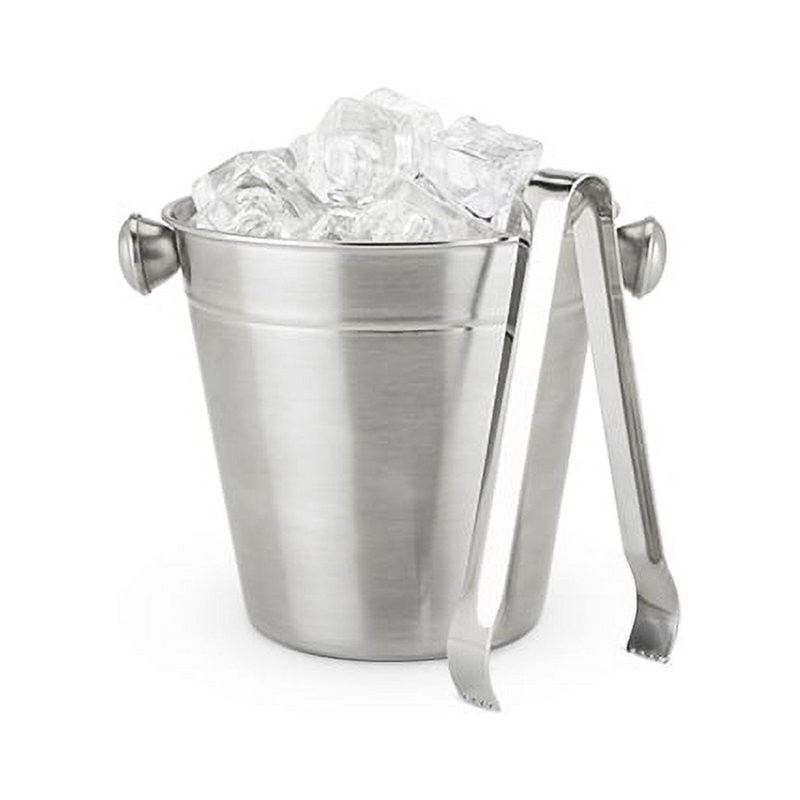Stainless Steel Ice Bucket 1.5L with Knobs | Bar46 Bar Tools