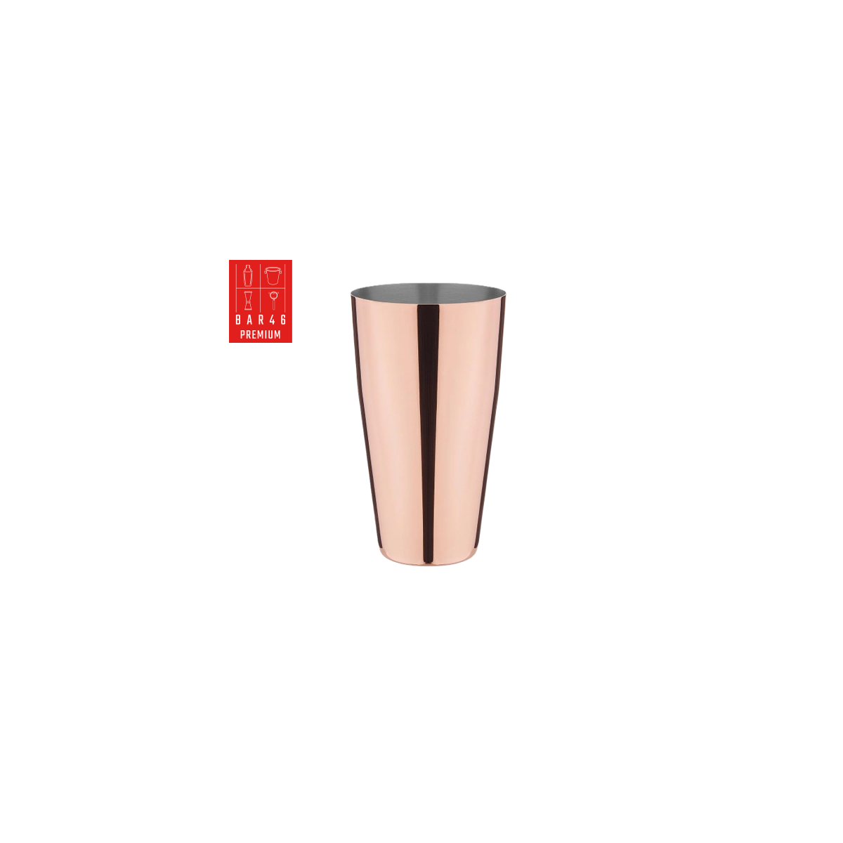 Vendôme, Premium Copper Plated Boston Shaker, (28oz/80cl)