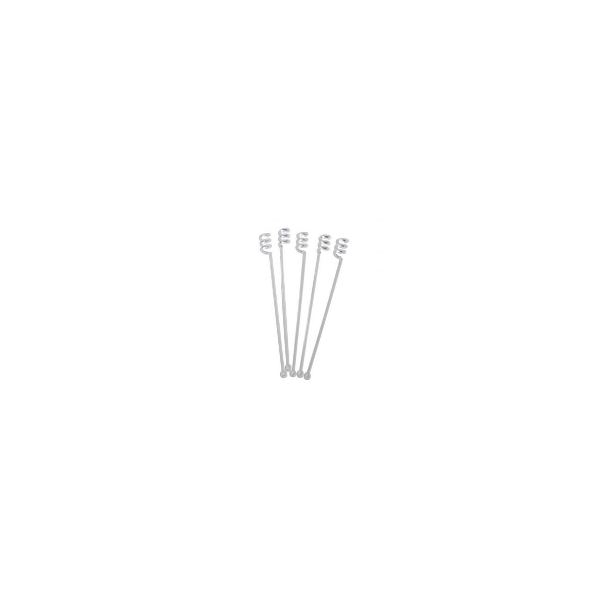 Clear Swirl Stirrer, 6.5''/16.5 cm, Pack of 200 pieces
