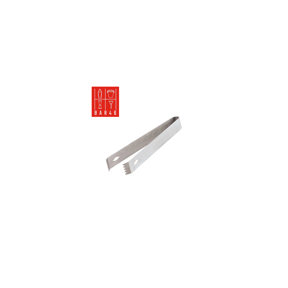 Bar46 Ice Tong 16cm – Professional Stainless Steel Bar Tool