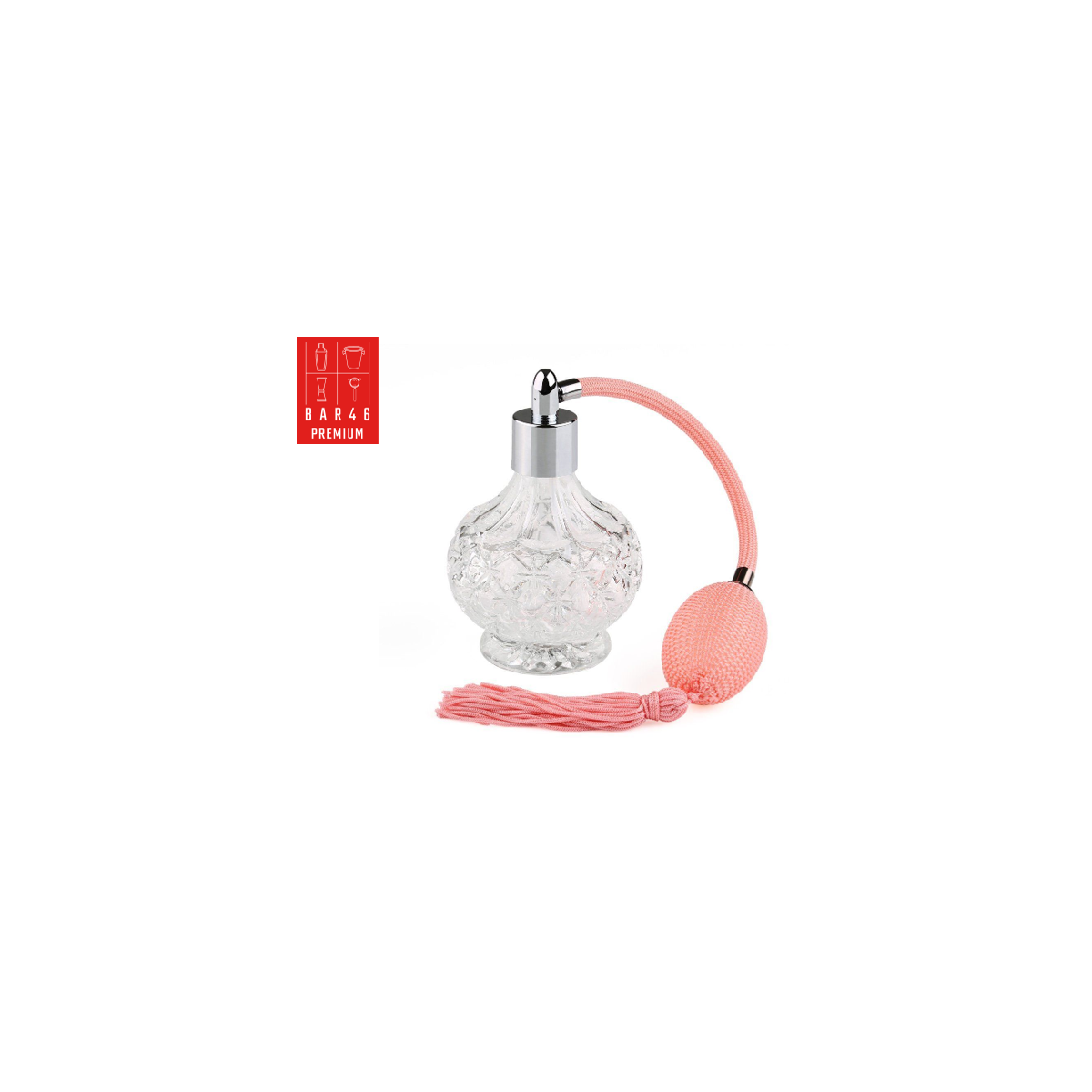 Bar46 Brand Atomizer Glass Bitter Bottle 80 ml – Vintage Cocktail Aroma Sprayer