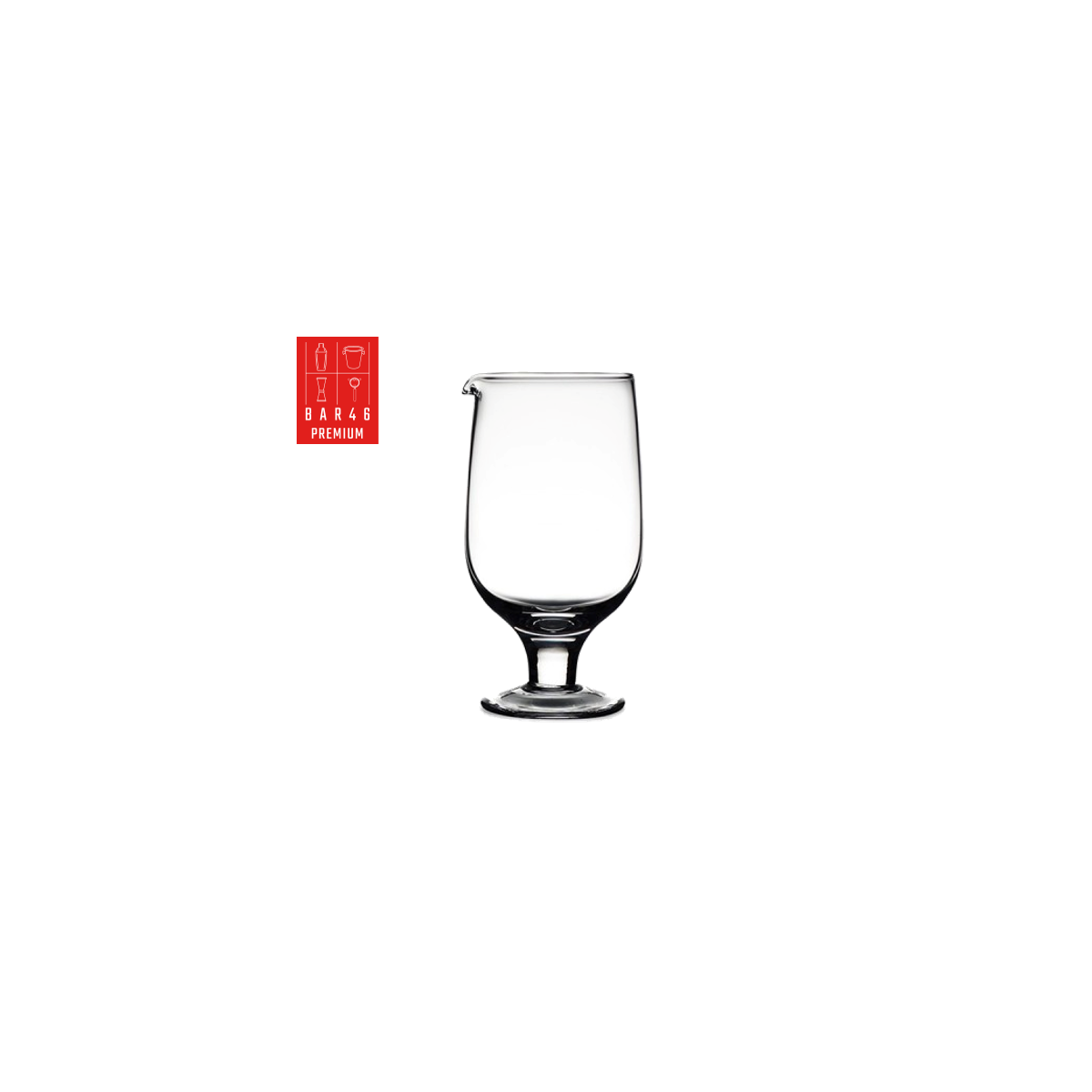 Footed Stirring Glass 28.1 oz / 800 ml – Premium Mixing Glass | Bar46 Brand