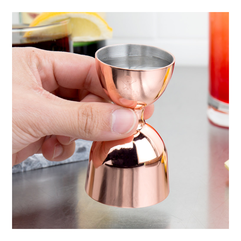 Copper-Plated Leopold Jigger 30/60ml – Bar46 Premium Bar Tool