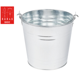 Galvanized Bucket with...