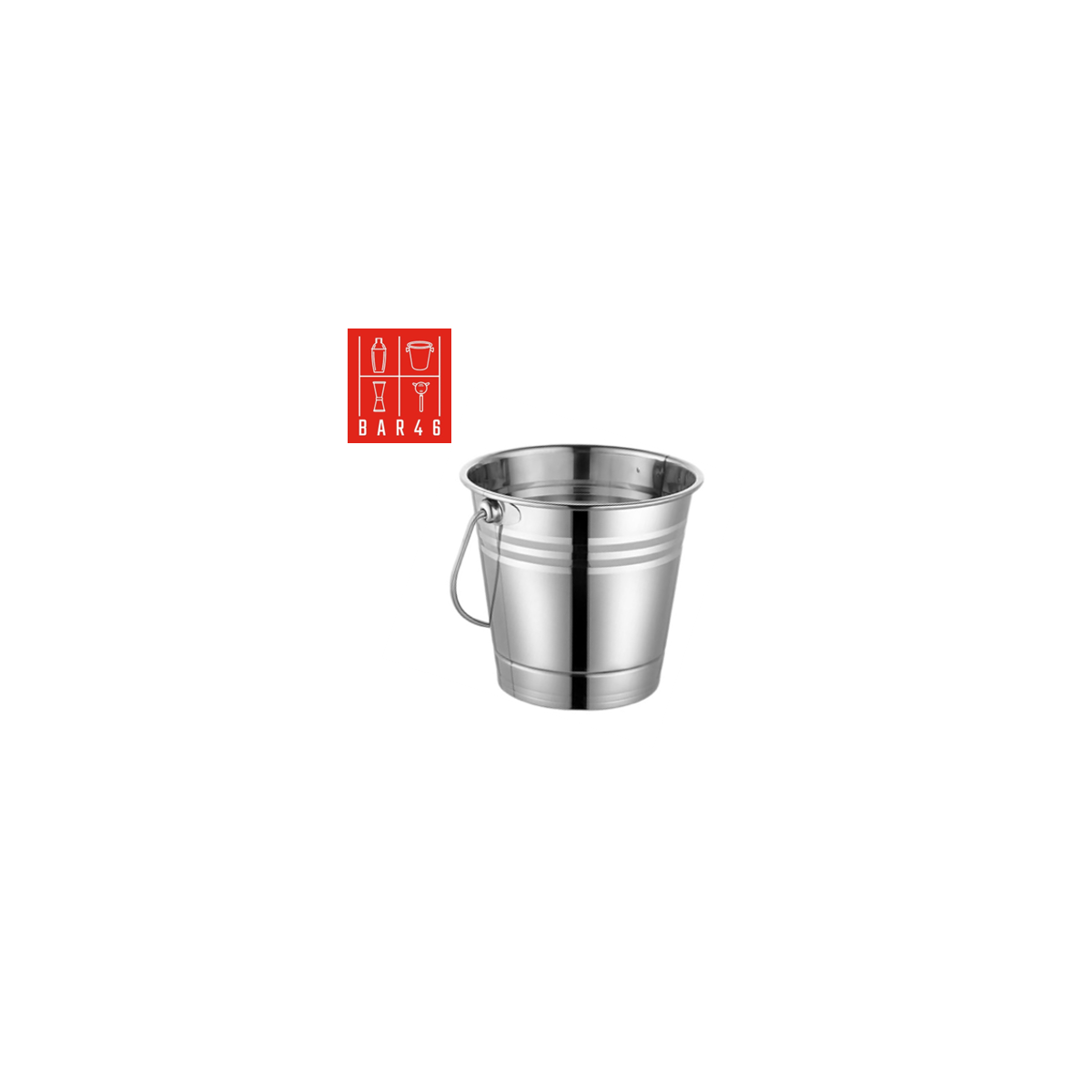 Stainless Steel Table Ice Bucket 1.5 L | Bar46 Elegant Bottle Cooler