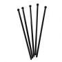 Black Ball End Plastic Stirrer 15cm – 1000pcs Bulk Pack | Bar46 Brand