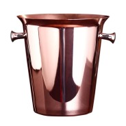Copper Wine Bucket with Knobs 5L – Bar46 Premium Champagne Cooler