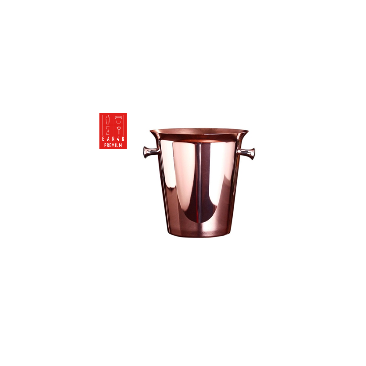 Copper Wine Bucket with Knobs 5L – Bar46 Premium Champagne Cooler