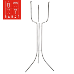 Folding Wine Bucket Stand – Stainless Steel | Bar46 Brand