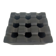 Black Aluminium Windproof Ashtray – Large, Heavy, Outdoor Ashtray | Bar46 Brand