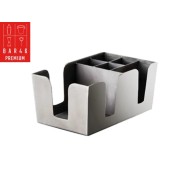 Stainless Steel Bar Caddy Organizer – Bar46 Premium